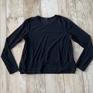 Lululemon Ruffle Long Sleeve